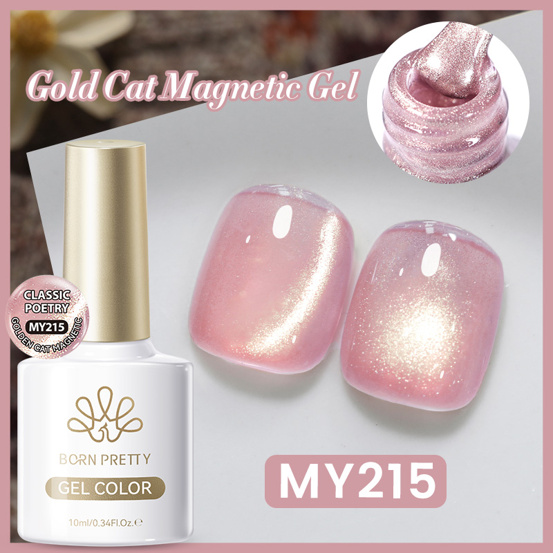 Nail Art Xmas - BORN PRETTY 10ml Roze Goud Kat