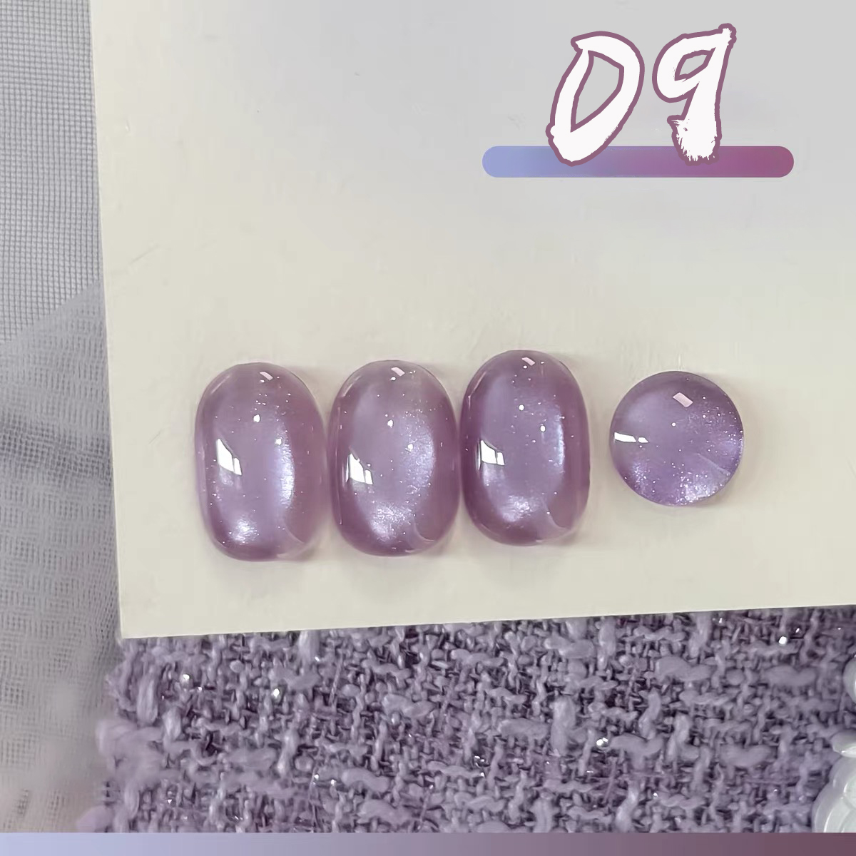 Nail Art Lilac - SHAKA 1 stuks IJsdunne Transparante Verlichtende