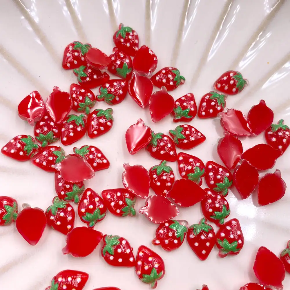 Nail Art Xmas - 60 Stuks Glitter Hars Kleurrijke Mini