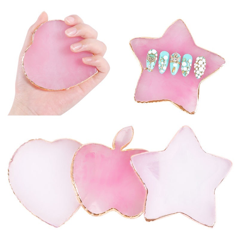 Nail Art Viral - Hars Agaat Nail Art Palette Valse