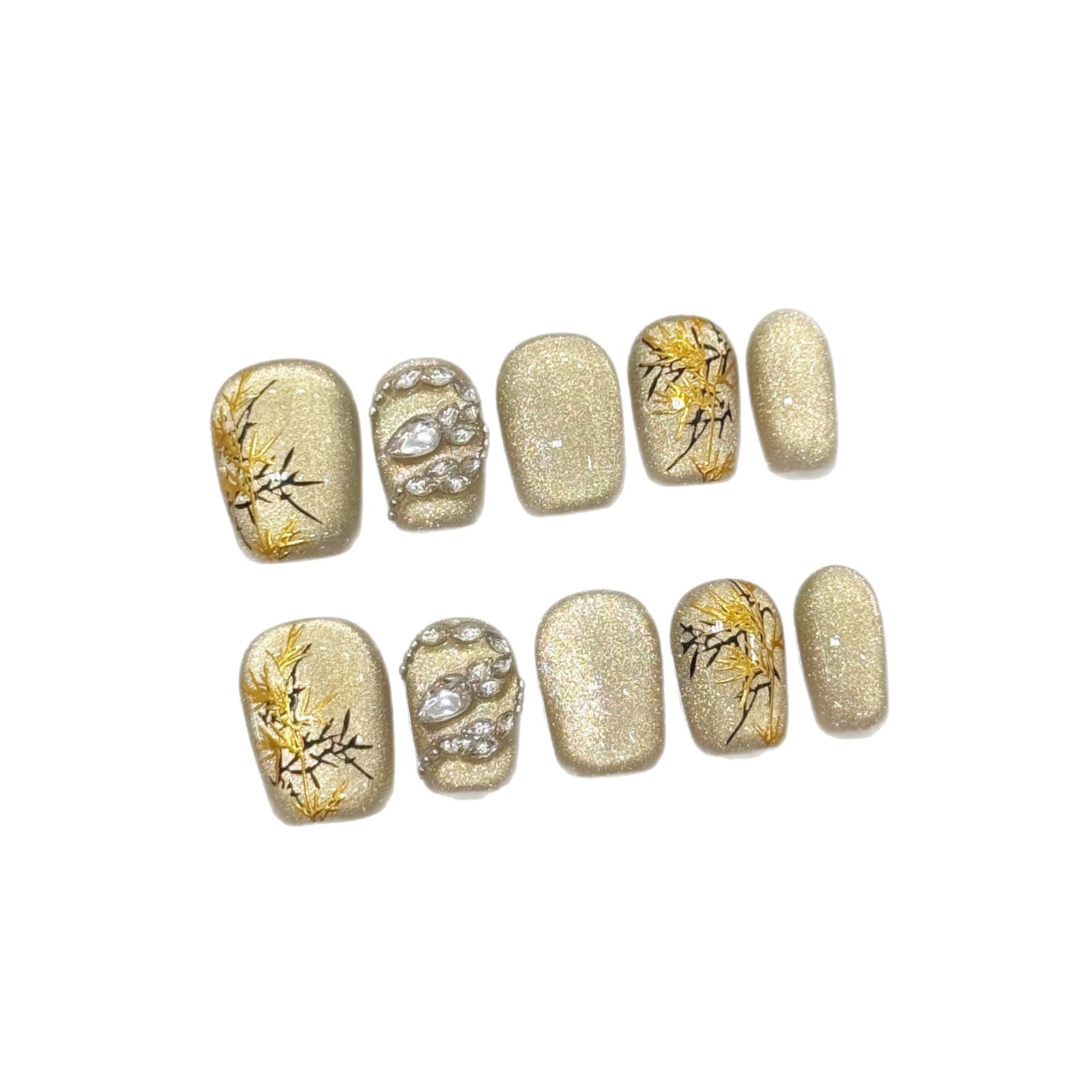 10 stks Nieuwe Chinese Stijl H - Nail Art Fake recensie en prijs