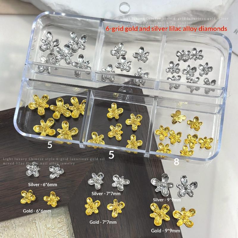 3D Alloy Nagelsticker Charms L - Nail Art Lilac recensie en prijs
