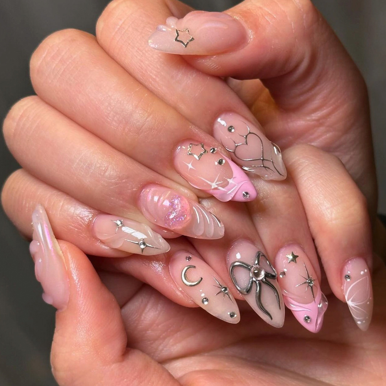 24-delige strik kunstnagels se - Nail Art Valentine recensie en prijs