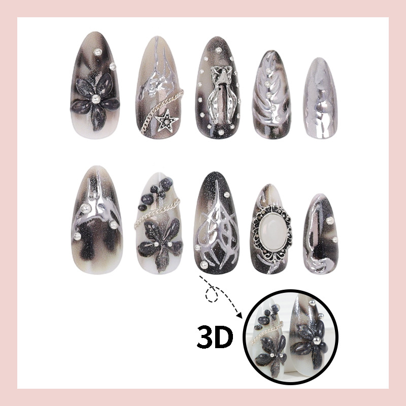 24 stuks bestverkochte donkere - Nail Art Fake recensie en prijs