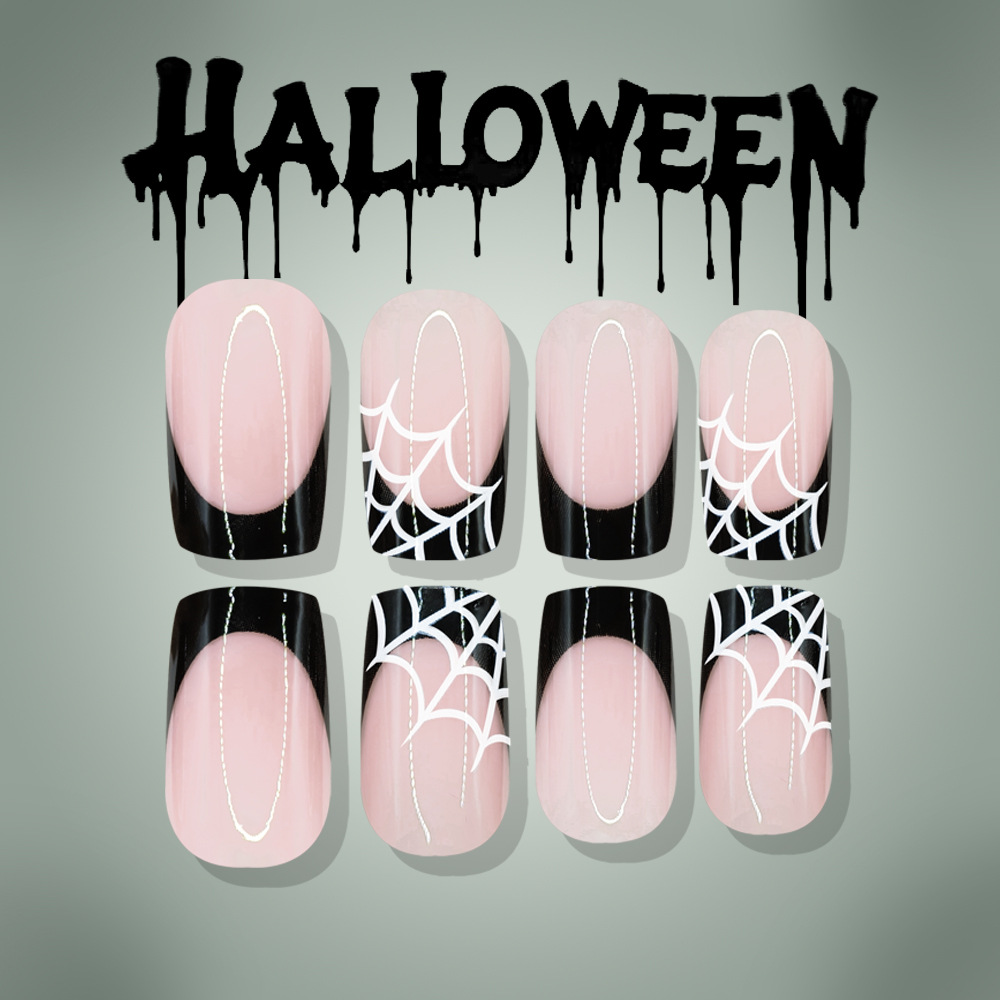 24 stuks Halloween opzetnagels - Nail Art Fake recensie en prijs
