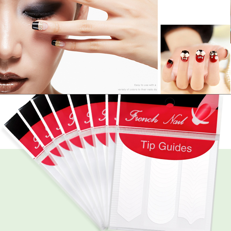 Franse Tip Manicure Stickers 1 - Nail Art Motif recensie en prijs