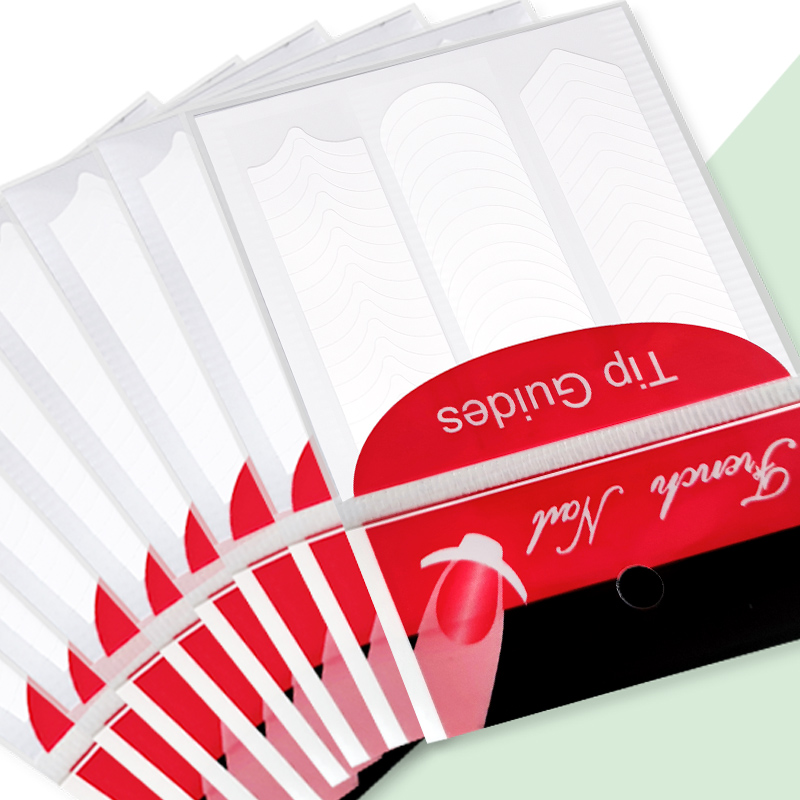 Franse Tip Manicure Stickers 1 - Nail Art Motif recensie en prijs