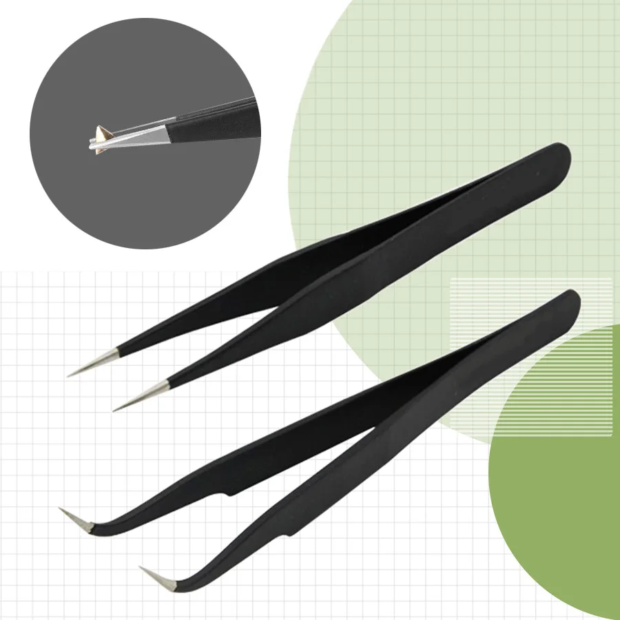Antistatisch pincet, precisie  - Nail Art Motif recensie en prijs