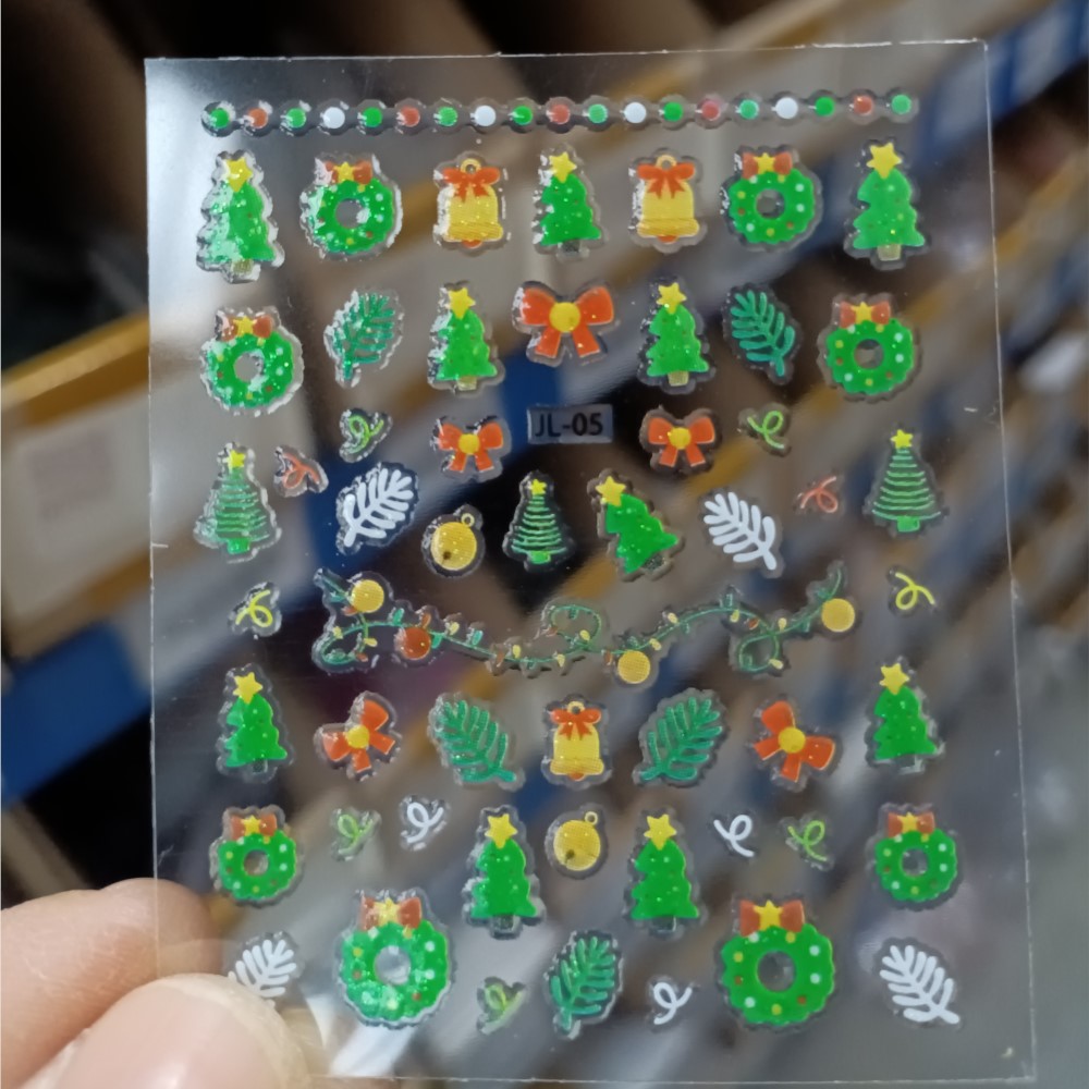 30 STKS Kerst Nail Art Sticker - Nail Art Xmas Stickers recensie en prijs
