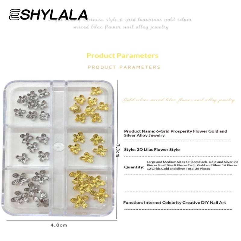 20/30 stuks 3D Alloy Bloemen N - Nail Art Lilac recensie en prijs