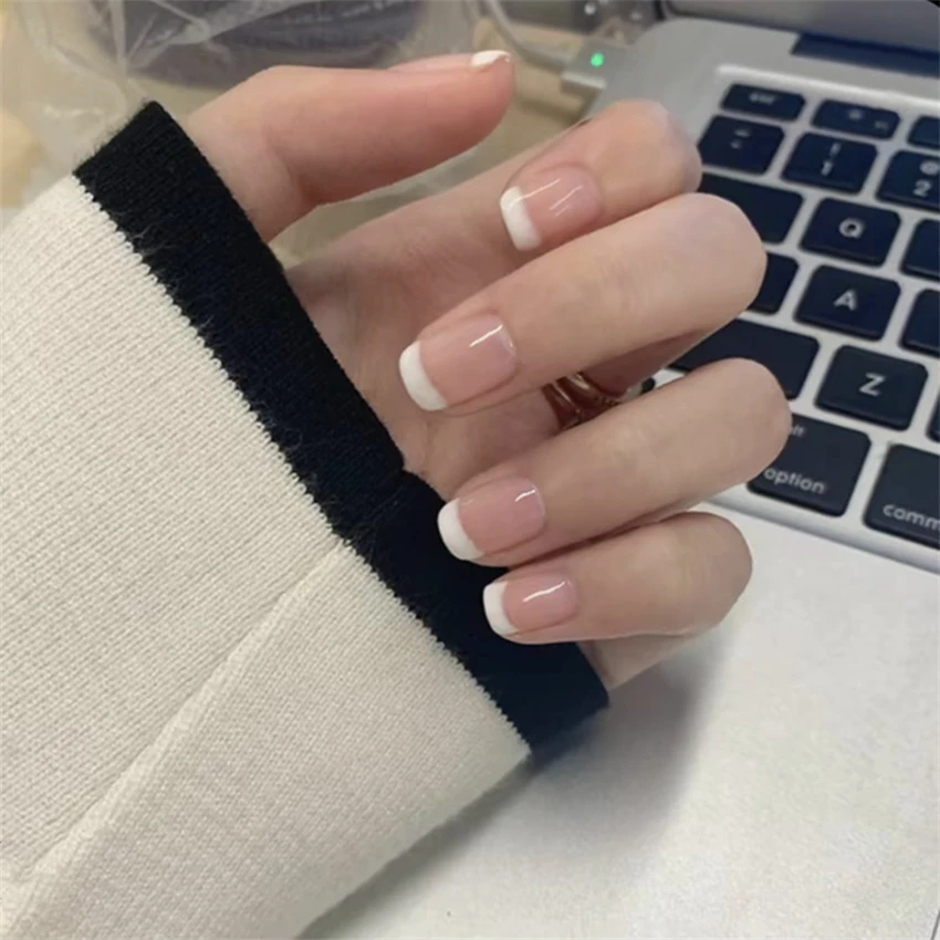 24 stks/set korte Franse minim - Nail Art Fake recensie en prijs