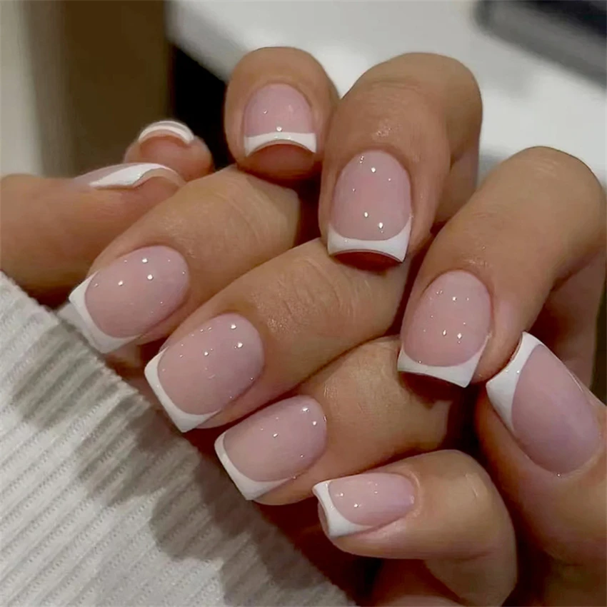 24 stks/set korte Franse minim - Nail Art Fake recensie en prijs