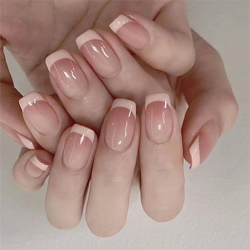 24 stks/set korte Franse minim - Nail Art Fake recensie en prijs