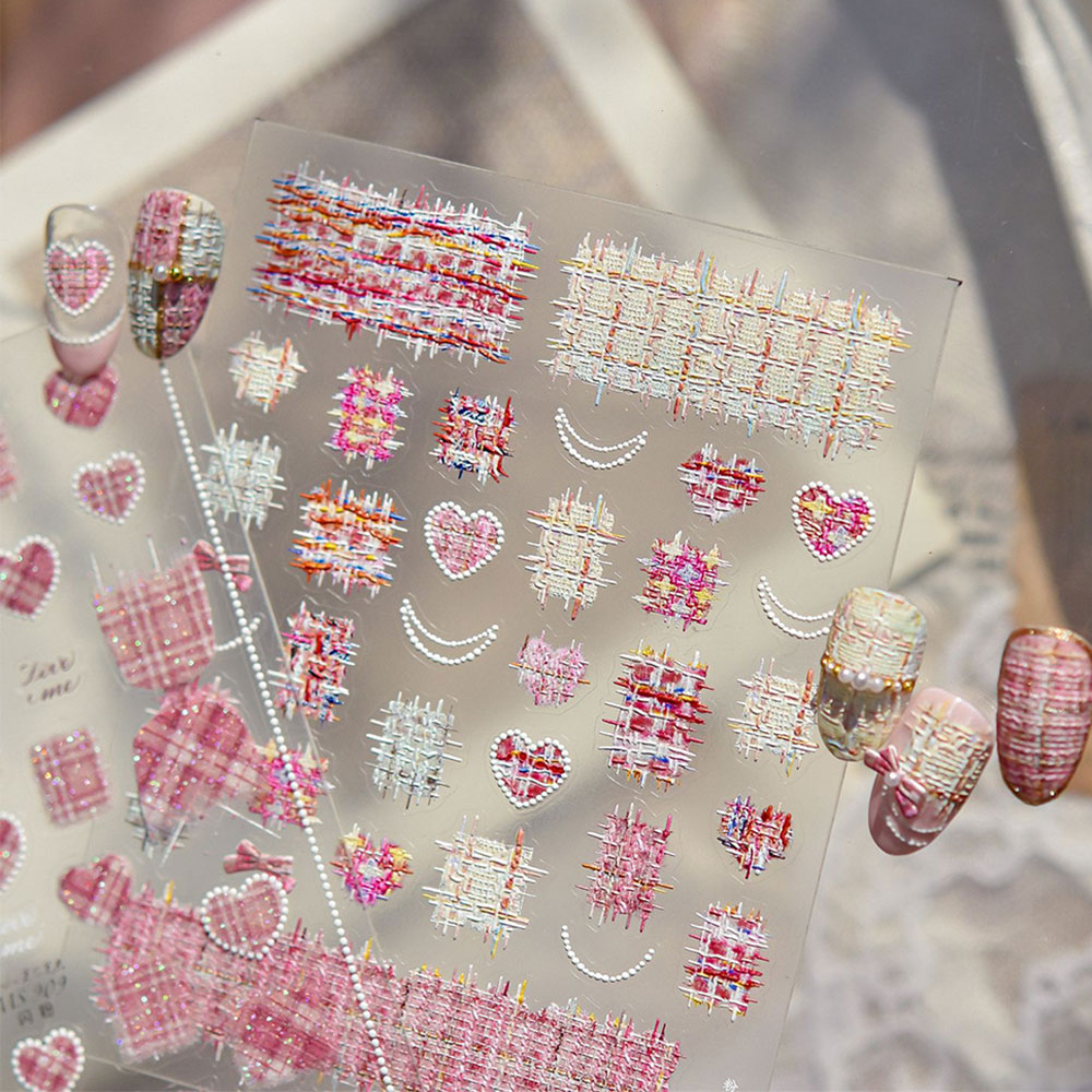 1 stks 5D Relief Liefde Horen  - Nail Art Valentine recensie en prijs