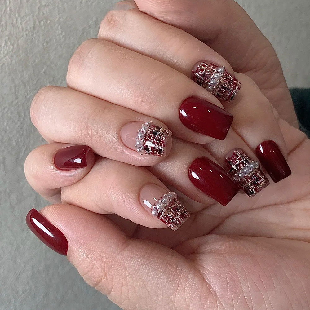 1 stks 5D Relief Liefde Horen  - Nail Art Valentine recensie en prijs