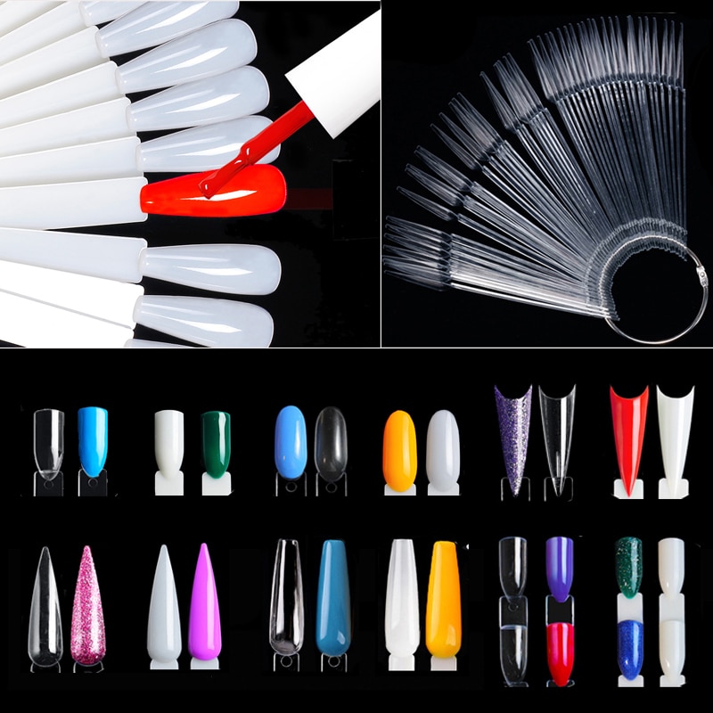Nail Display Sticks Clear Natu - Nail Art Viral recensie en prijs