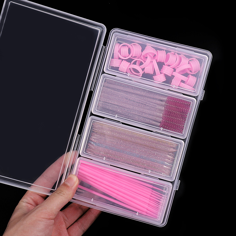 4-delige onafhankelijke opberg - Nail Art Ombre recensie en prijs