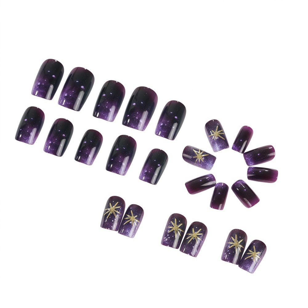 Korte medium nepnagels, gradië - Nail Art Fake recensie en prijs