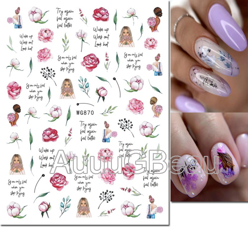 3d Nail Art Stickers Valentijn - Nail Art Valentine recensie en prijs