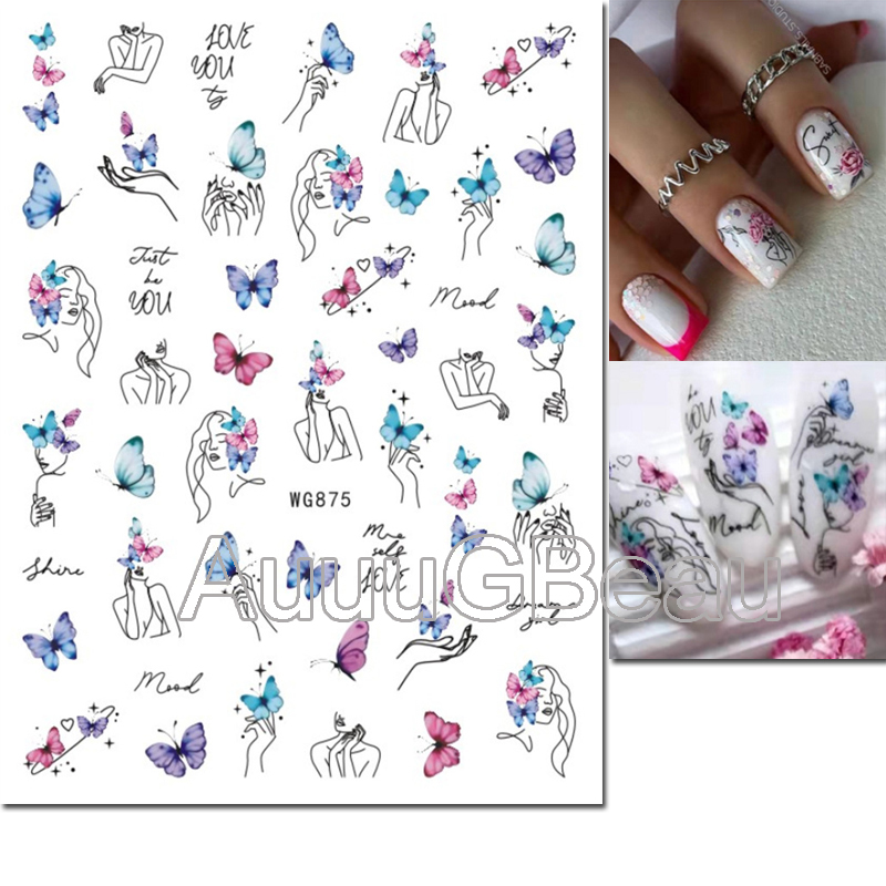 3d Nail Art Stickers Valentijn - Nail Art Valentine recensie en prijs