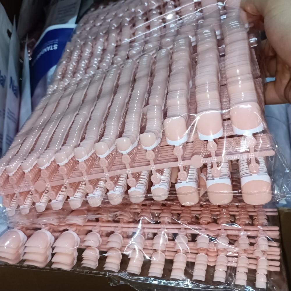 120 stuks vierkante teennagelt - Nail Art Ombre recensie en prijs