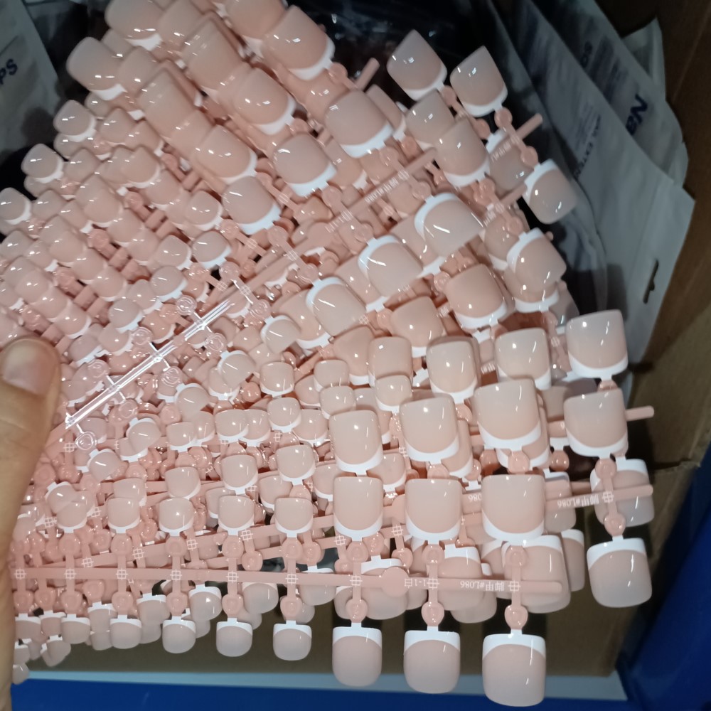 120 stuks vierkante teennagelt - Nail Art Ombre recensie en prijs