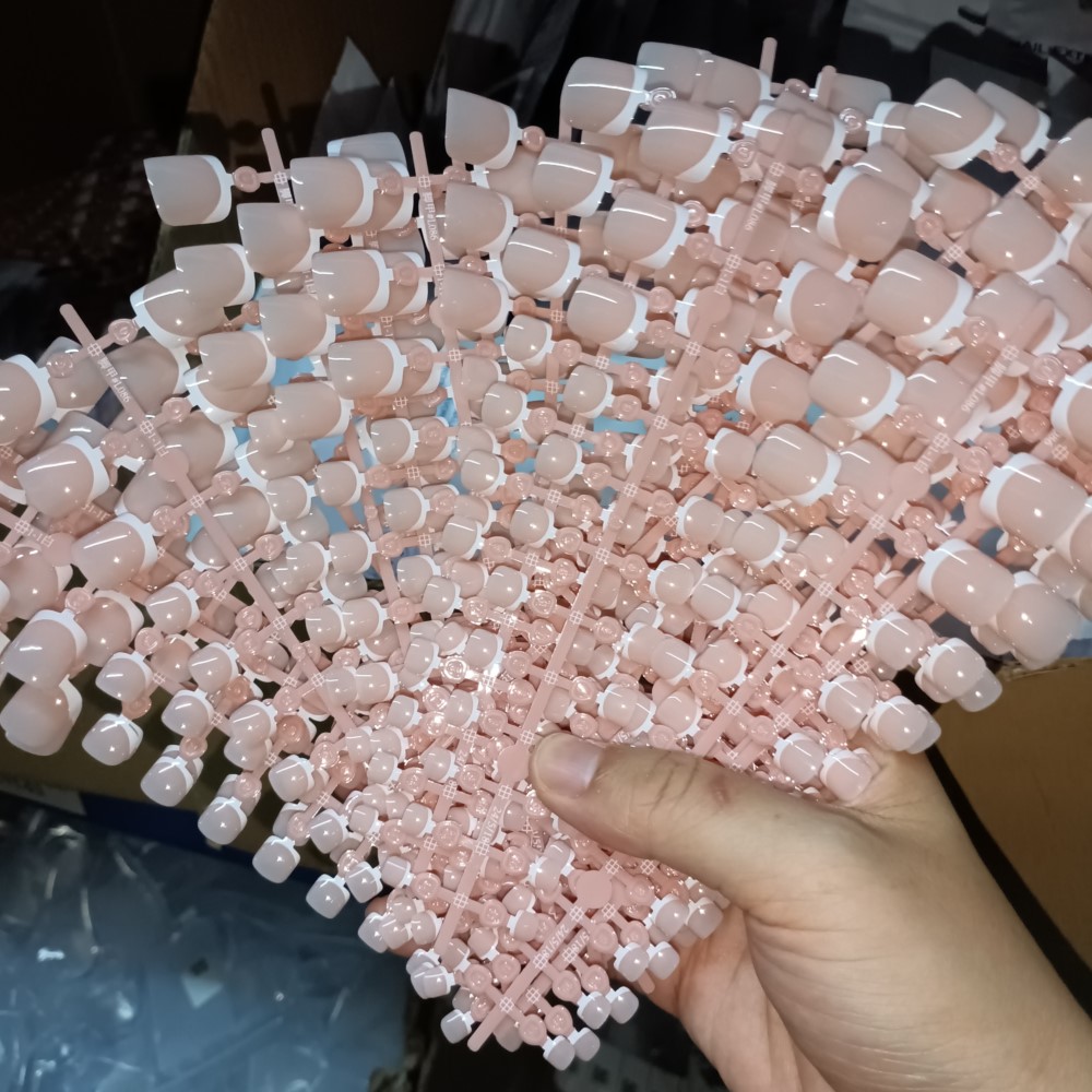 120 stuks vierkante teennagelt - Nail Art Ombre recensie en prijs