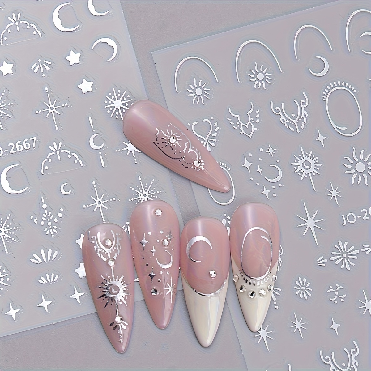 Set van 4 Boheemse ster- en ma - Nail Art Quotes recensie en prijs