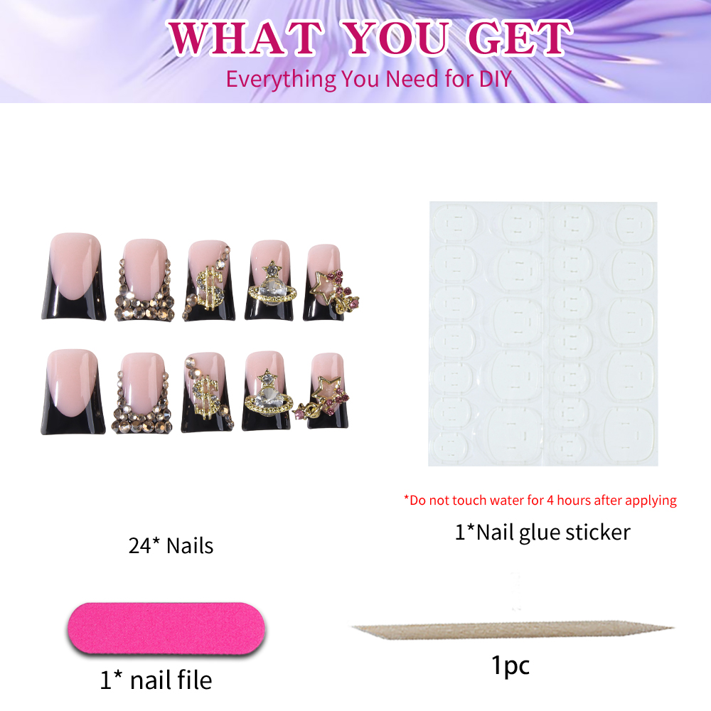 24 stuks Y2K-stijl eendenbekvo - Nail Art Design recensie en prijs