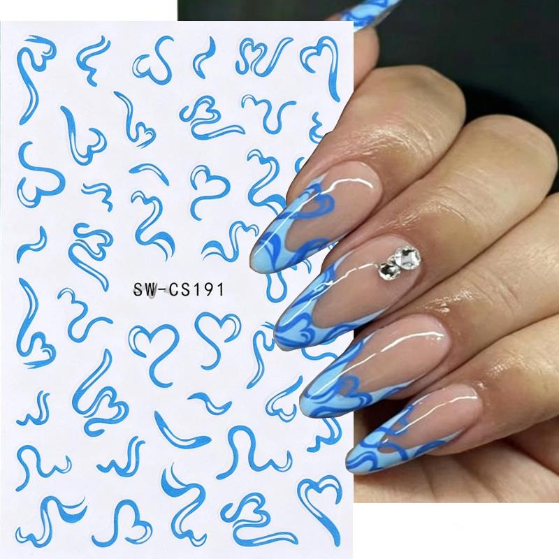 2 vellen zoete nail art sticke - Nail Art Valentine recensie en prijs