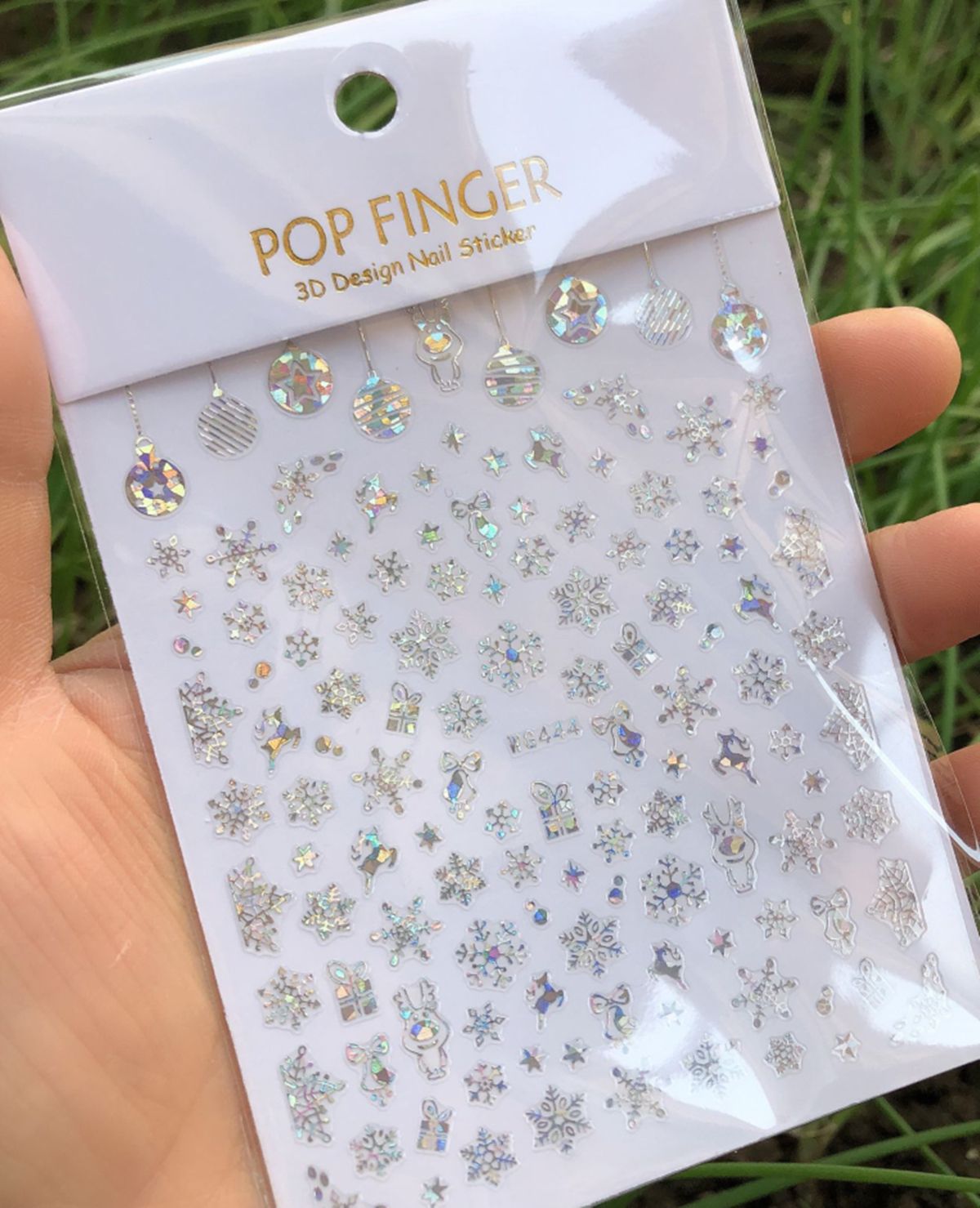 Holographics Zilveren Sneeuwvl - Nail Art Xmas recensie en prijs