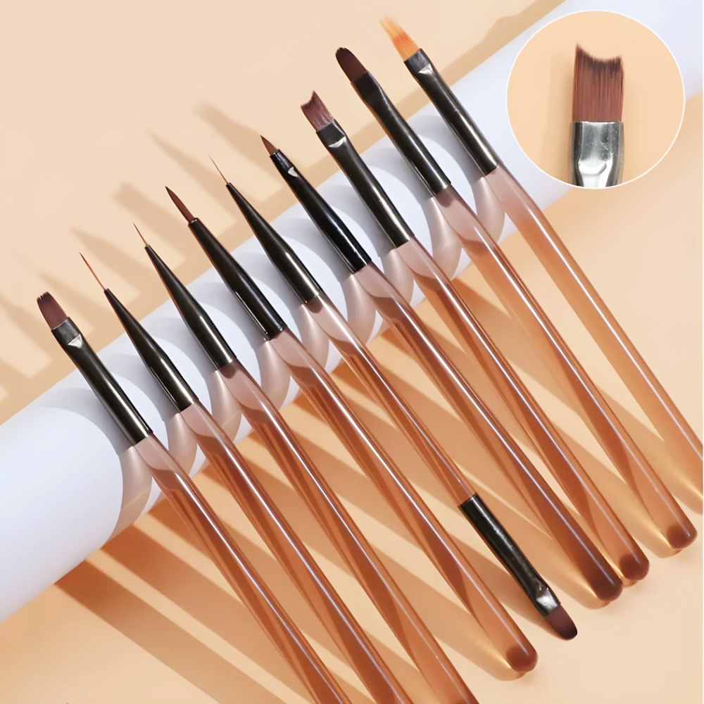 9 STKS Nagelborstel voor Nail  - Nail Art Viral recensie en prijs