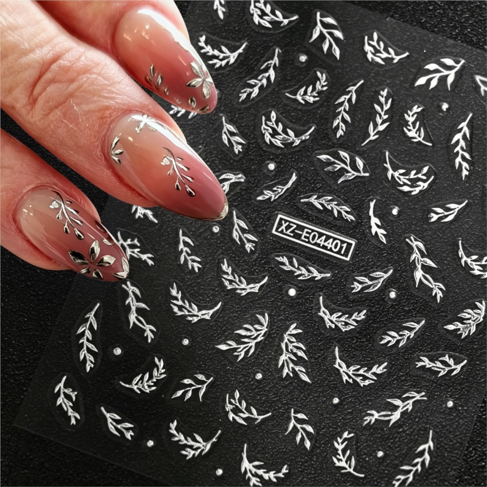 6 stks/set Glanzende Metalen B - Nail Art Quotes recensie en prijs