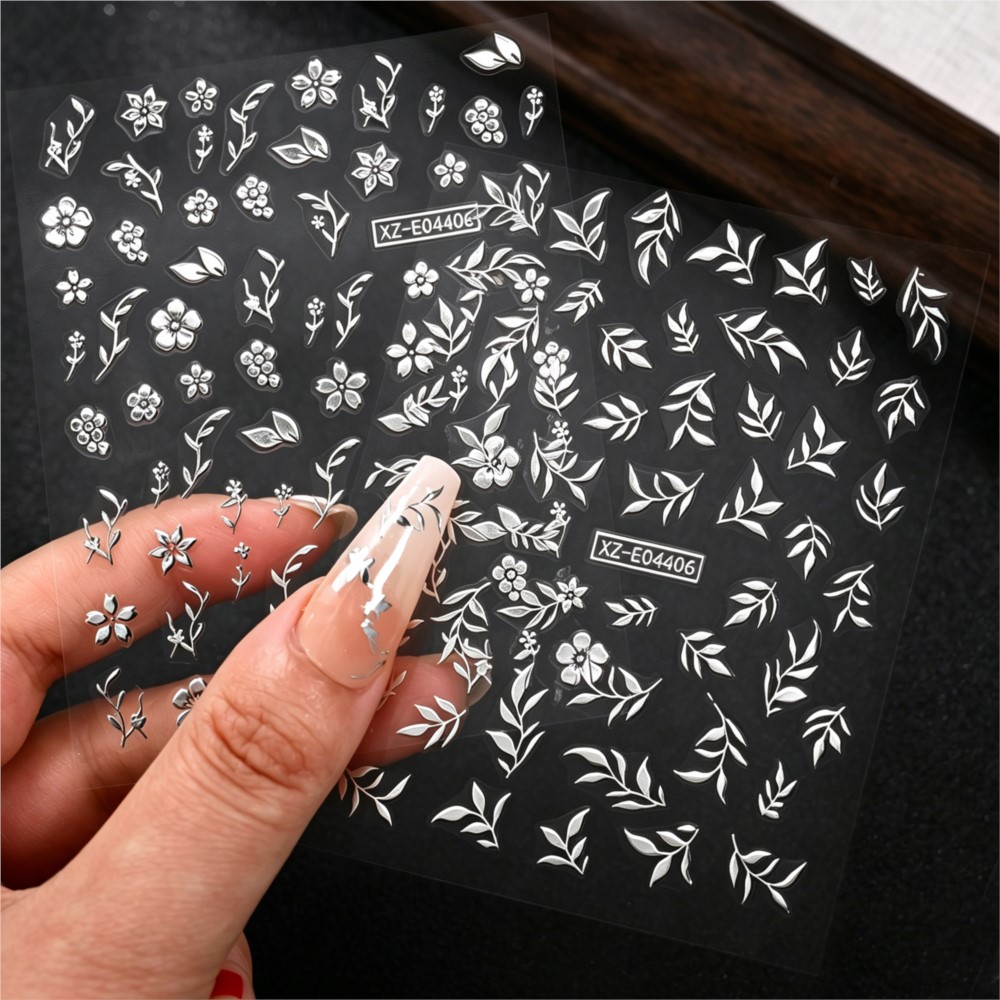 6 stks/set Glanzende Metalen B - Nail Art Quotes recensie en prijs