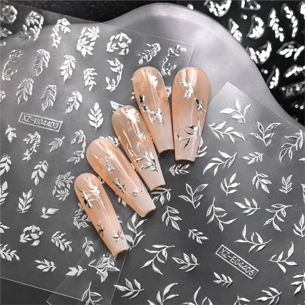 6 stks/set Glanzende Metalen B - Nail Art Quotes recensie en prijs