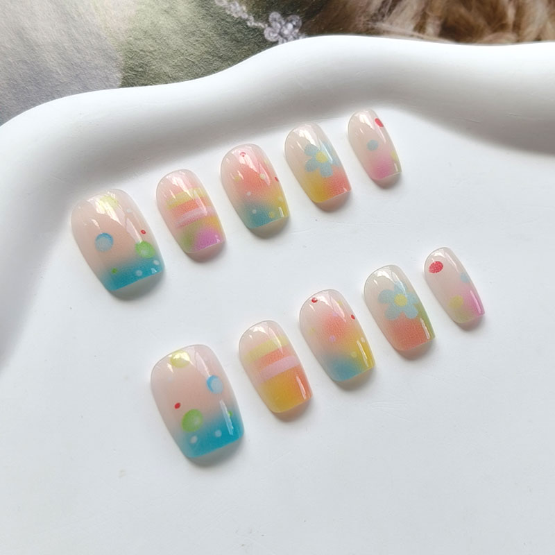 10 stuks regenboog bubblegum z - Nail Art Ombre recensie en prijs